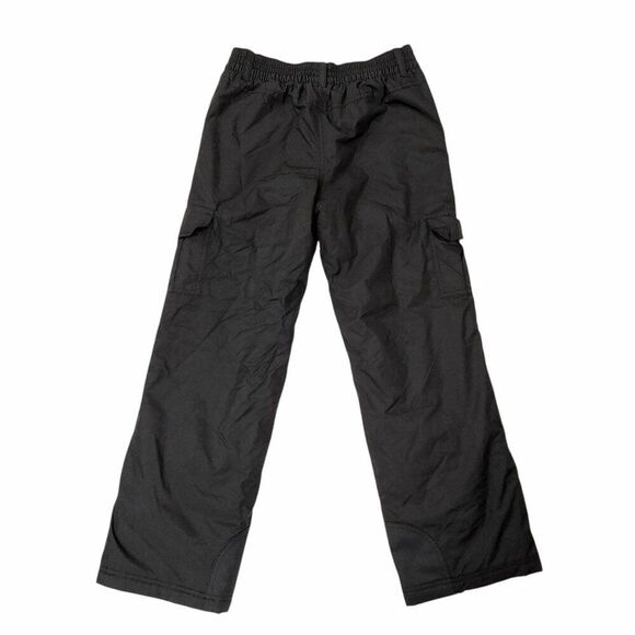 Sport Essentials Cargo Snow Ski Pants Youth 12 Black Insulated Winter Outdoor - Picture 5 of 11